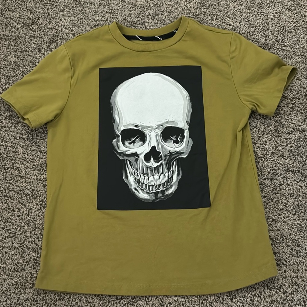 Boys skull skirt
